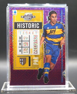 Fabio Cannavaro Panini Chronicles Contenders Optic Soccer