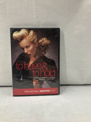 To Have & To Hold Paul Mitchell Express Style New Sealed Dvd