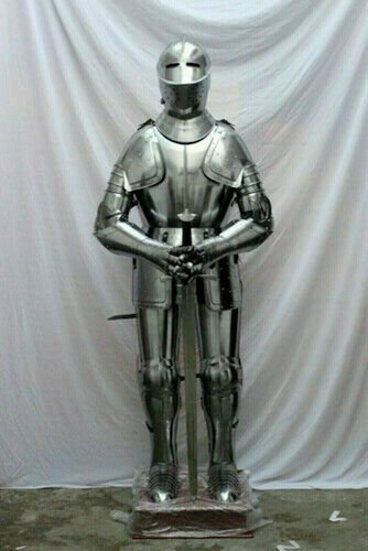 Medieval knight suit of Armor crusader combat full body wearable LARP SCA - Picture 6 of 6
