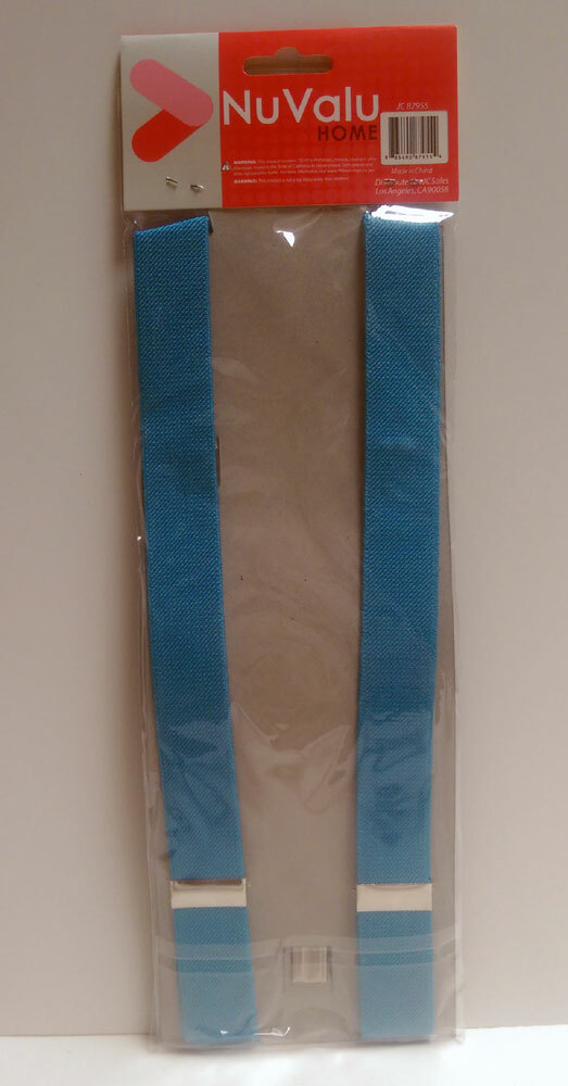 Bid NEW Men Women Clip-on Suspenders Elastic Y-Shape Adjustable Braces
