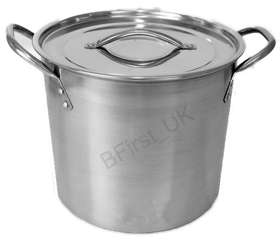 Sartén de sopa de acero inoxidable profundo cacerola para cocinar guiso catering