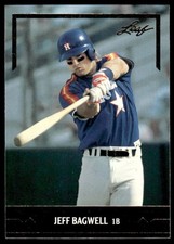 1991 LEAF JEFF BAGWELL BC14 MINT HOF RC GOLD ROOKIES BASEBALL HOUSTON ASTROS