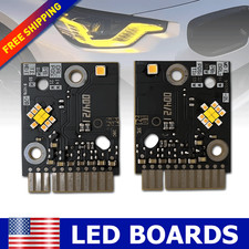 Pair DRL LED Boards Yellow Angel Eye For 2022...