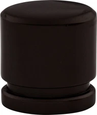Top Knobs TK57ORB Oval Knob Small 1" Oil Rubbed Bronze