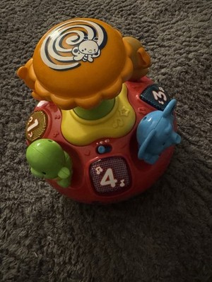 VTech Baby Tier Kreisel, Ab 9 Monaten, Musik, Motorik, Licht