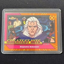 🦄DF 2025 FINEST MARVEL X-MAN '97 GREATEST HITS ORANGE /25 MAGNETIC MAKEOVER