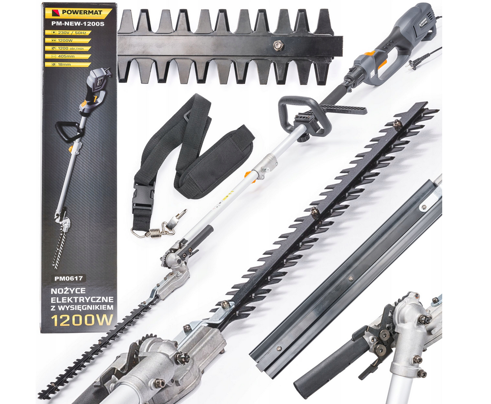 Tagliasiepi Elettrico Tagliasiepi Cesoie 405 MM Decespugliatore 1200W