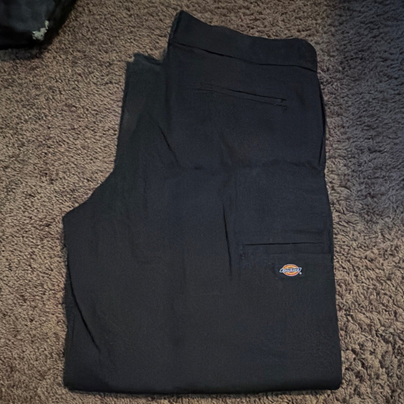 Dickies Black Unisex Work Pants - Pants Style