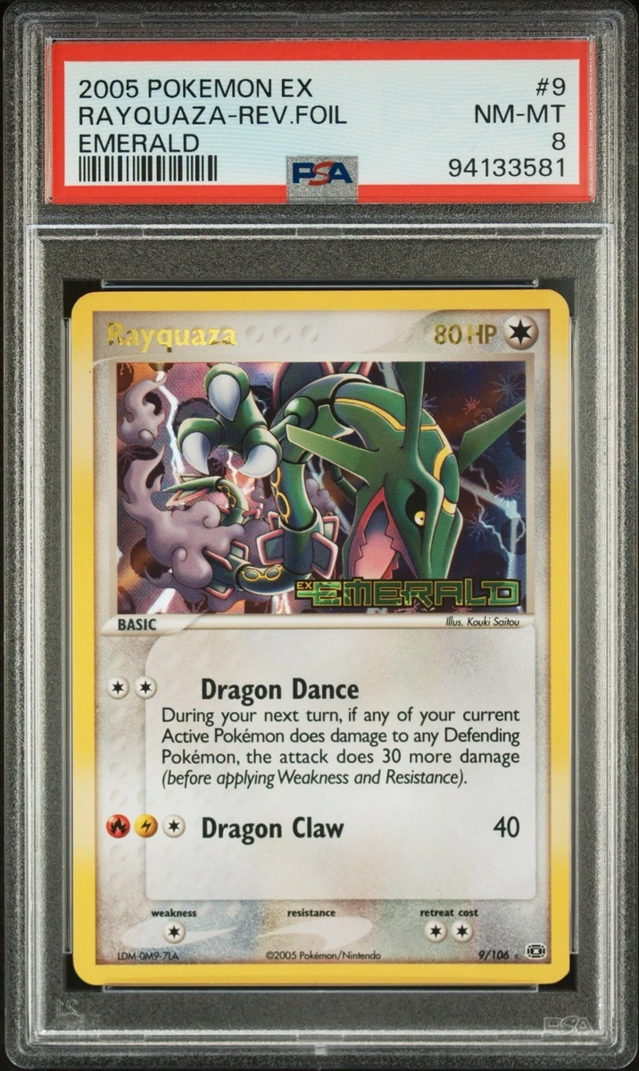 Rayquaza Pokémon TCG EX Emerald Individual Collectible Card Game