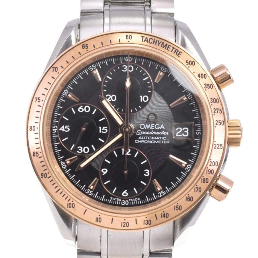 Omega Speedmaster Chronograph Date K18YG Black