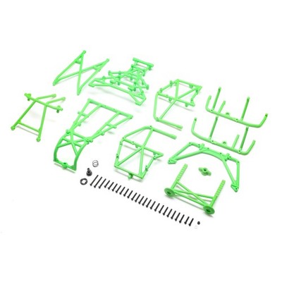 Losi Cage Set Complete Green LMT 2.0 LOS 1828