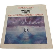 1985 Atlantic Records White Nights Seperate Lives Phil Collins & Marilyn Martin