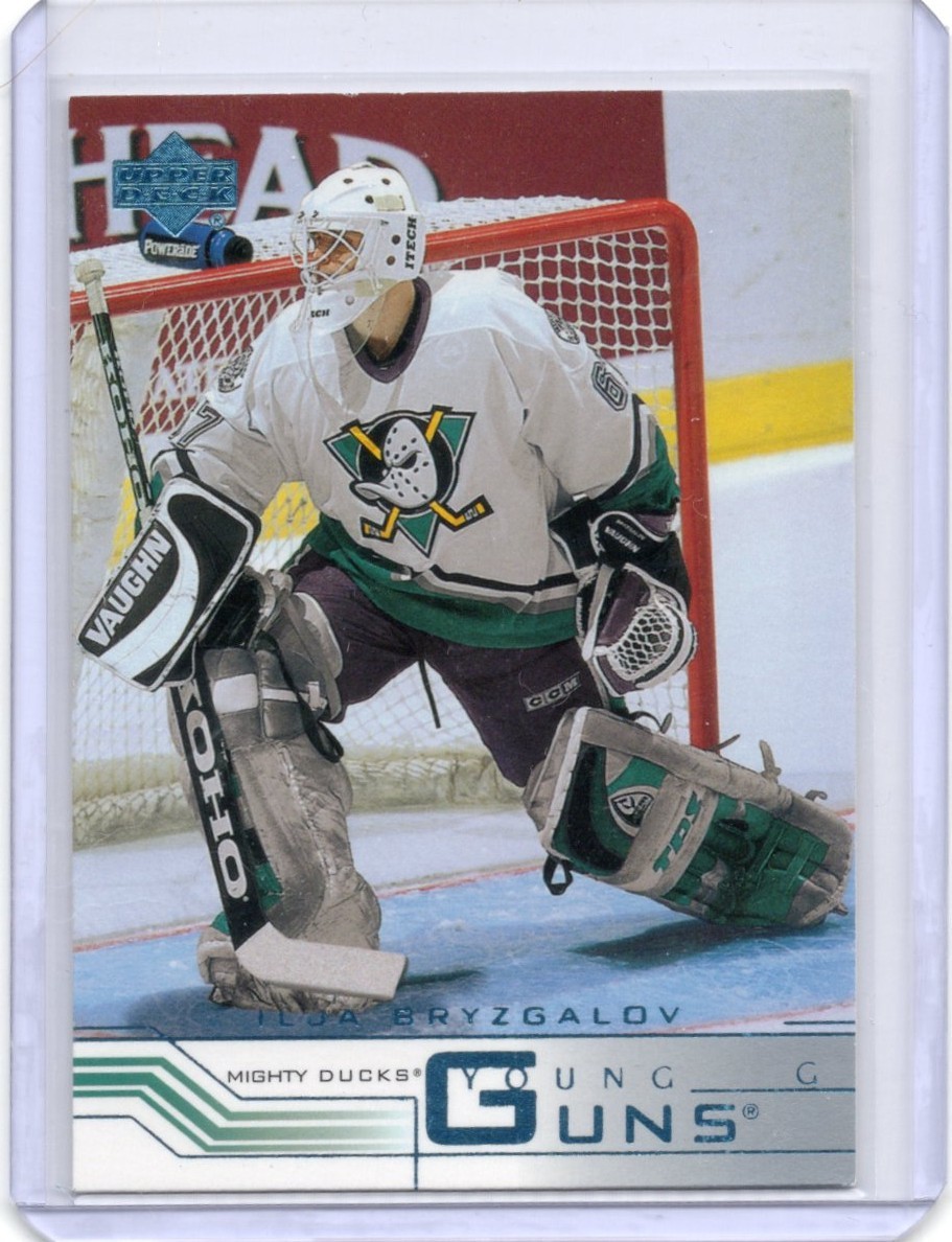 2001 Upper Deck Young Guns Ilya Bryzgalov (Called Ilja on Card) #413 Rookie RC