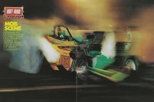 1977 Austin Dragster Vintage Magazine Photo Article Ad Ed Moore Mob Fuel Altered