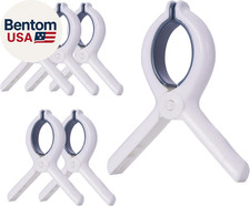 6 PCS Clip de Serviette de Plage, Clips de Serviette pour Chaises de Plage pour Croisière, Vêtements en Plastique