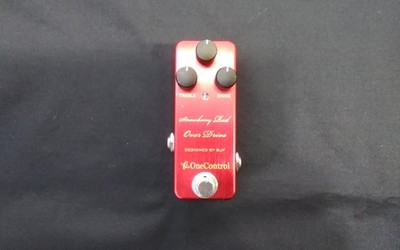 ONECONTROL Strawberry Red Over Drive Pedal BJF Dynamic Clean Boost High Gain OD