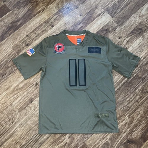 Nike Julio Jones #11 2019 Atlanta Falcons Salute To Service Jersey Size L