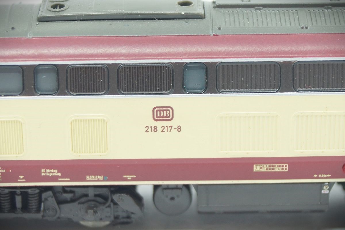 1 160 N Gauge Fleischmann 724289 Diesel Locomotive 218 217-8 DB