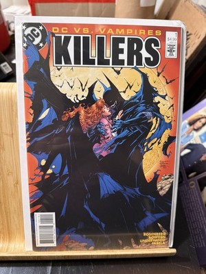 DC Vs. Vampires Killers # 1 1st Print Variant Cover Comic Book Batman 14 J288