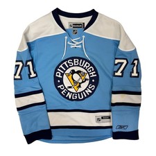 Reebok Pittsburgh Penguins Evgeni Malkin 71 2008 Winter Classic Jersey Womens M