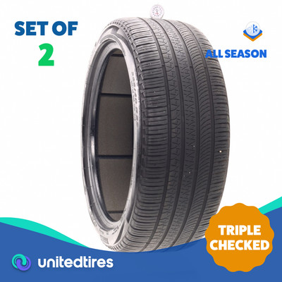 Set of (2) Used 285/40R23 Pirelli Scorpion Zero LR PNCS 111Y - 6/32