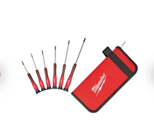 Milwaukee 48-22-2606 6-Piece Precision Screwdriver Set New