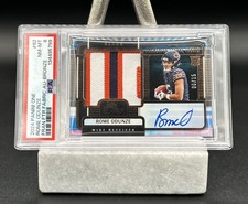 Rome Odunze 2024 Panini One Franchise Future Fabric RC RPA /15 Chicago Bears NFL