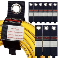 Extension Cord Holder Organizer Straps 9Pack Heavy Duty Storage Straps Wrap C...