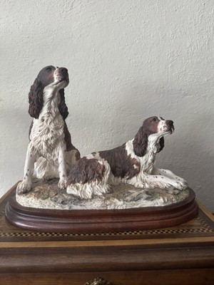 Border Fine Arts ''Springer Spaniels'' - SELTENES FACTORY SAMPLE   Versand Sicher!