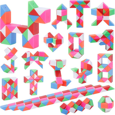 Mini Fidget Snake Cube Toys 30PCS Party Favors Bulk-Goodie Bag Stocking Stuffers