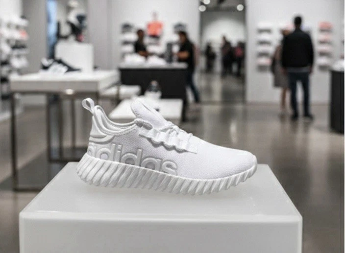 New Adidas Kaptir 3.0 Running Shoes White IF7317 Comfort Sneaker (Size:13-7)
