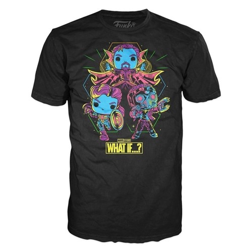 Funko Pop! Exclusive Marvel Studios "What if?" Unisex T-Shirt (Men & Women)