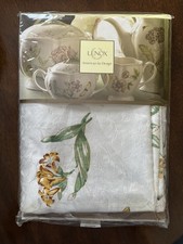 Lenox Butterfly Meadow Tablecloth 52x70 Rectangle NEW IN PACKAGING