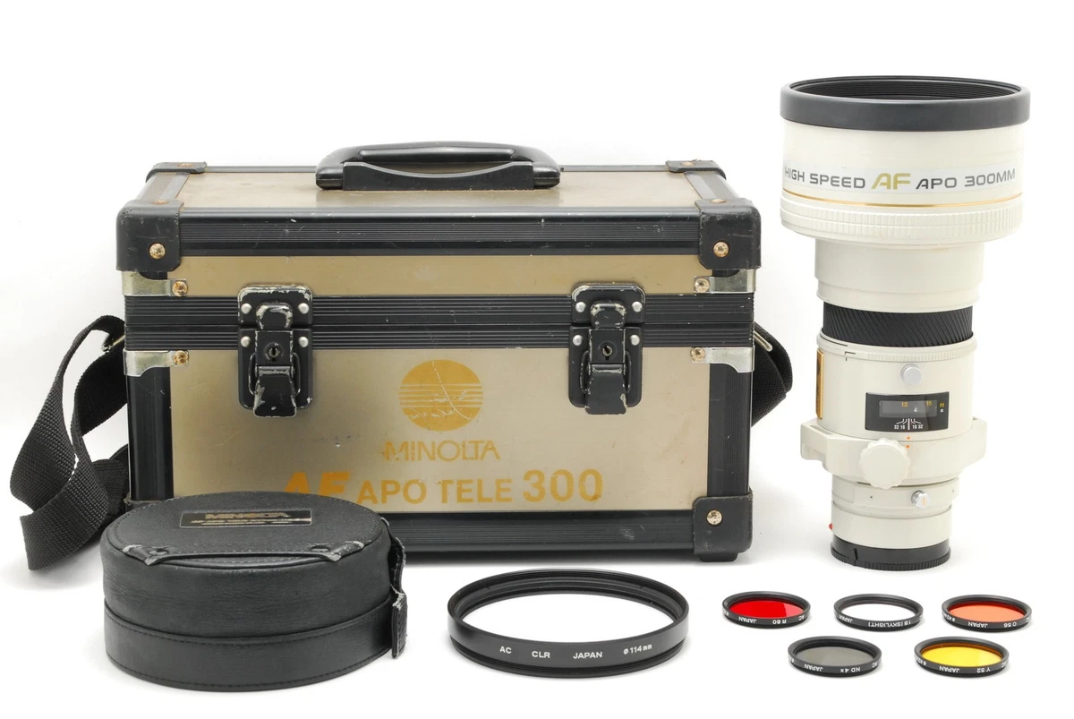 Minolta f/2.8 Camera Lenses 300mm Focal for sale - eBay