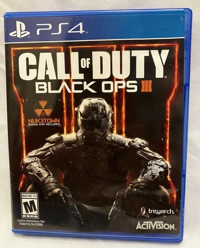 Call of Duty: Black Ops III Sony PlayStation 4 VG Condition