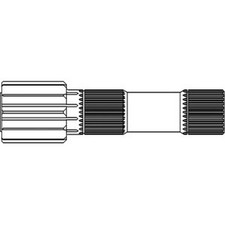 A168168 Differential Brake Shaft Fits Case Ih 1270 1370 2390 2394