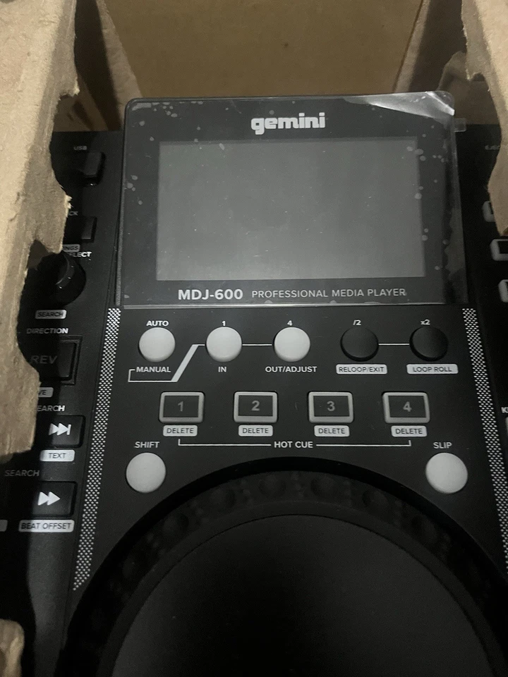 Gemini MDJ-600 Professional DJ Audio Equipment  - Image 3 of 4