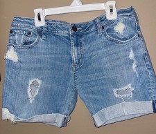 Women s Bullhead Surfside Boyfriend Denim Shorts Women s Sz 7 Distressed
