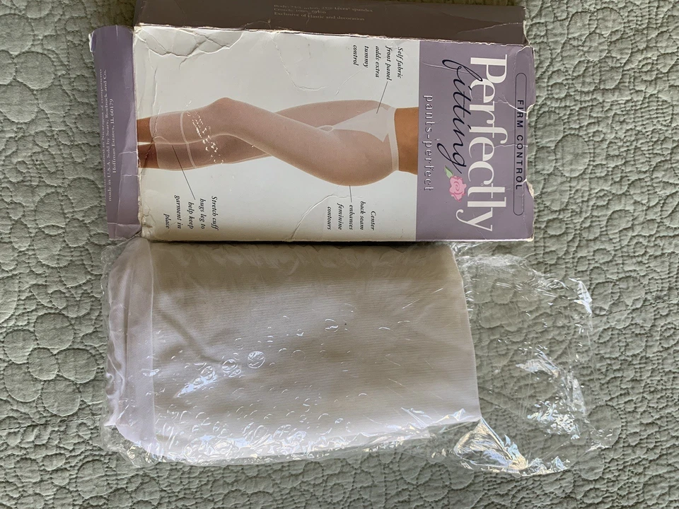 Pantalones blancos vintage Sears perfeccionados con control de lycra firme perfectamente ajustados talla S Foto 4 de 4