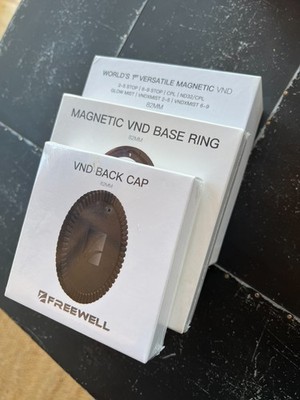 Freewell 82mm Magnetic Variable ND (VND) Filter System + EXTRA BASE