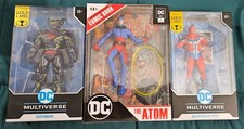 SUPERMAN ENERGIZED ARMOR  ATOM  COMMANDER STEEL DC MULTIVERSE McFarlane Toys NEW