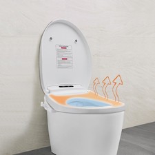 Intelligent Toilet Cover Seat Electronic Heated Smart Toilet Cover Seat 1300W