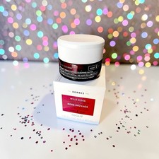 Korres WILD ROSE NIGHT Vitamin C Brightening Sleeping Facial 1.35 oz NIB RV 48