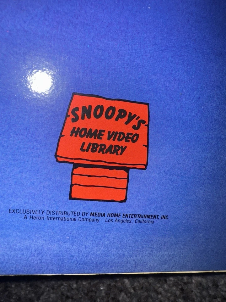 It’s the Great Pumpkin Charlie Brown 1985 Media BIG BOX 1st Release RARE VHS - Image 4 of 4