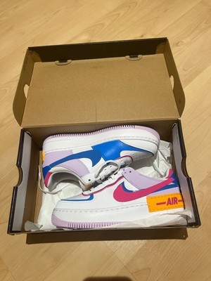 Nike Air Force 1 Shadow Weiß Photo Blau Lilac Bloom Alchemy Rosa