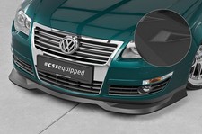 Cup Spoiler Lippe Front Schwert Struktur mit ABE für VW Passat B6 (3C) CSL941-S