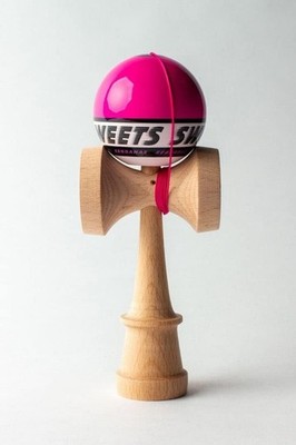 Sweets Kendamas SWEETS STARTER Pink 16.8cm Beech Wood Kendama From Japan New