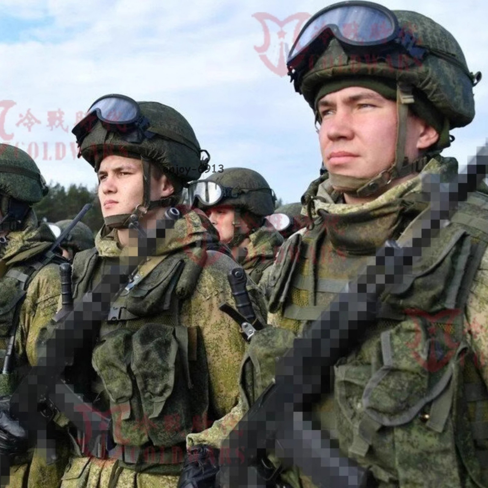 Russian Army Military 6B50 Gen 2 Green Frame Tactical Googles for Cycling Skiing