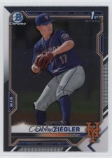 2021 Bowman Draft Chrome Calvin Ziegler #BDC-123 0us5