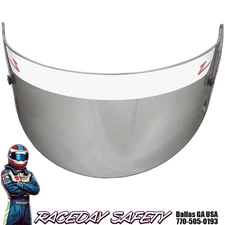 Zamp Z-15 Silver Mirror Helmet Shield---Fits Zamp FSA-2 or FSA-3 Helmets Only